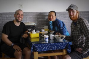 Alessio, Binh (Rolling Potatoes) et Tim