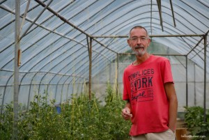 René, cultivateur permaculture rencontré sur le Khogno Khan