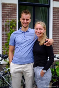 Martijn et Marielle, warmshower Groningen