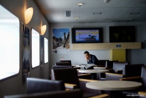 Dans le ferry Fukuoka-Busan